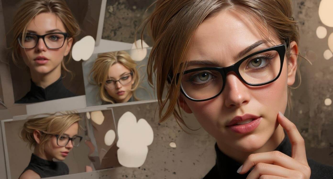 Enhanced landscape with dramatic sky